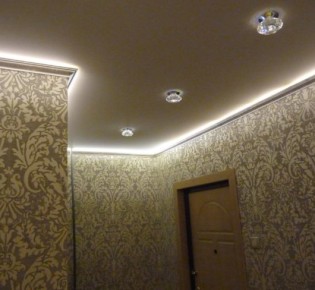 Скрытая подсветка потолка: как правильно установить разные варианты подсветки в гипсокартонные и полиуретановые ниши