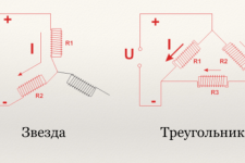 Типы треугольник и звезда в генераторе: как подключать провода в в клеммнике трёхфазного двигателя