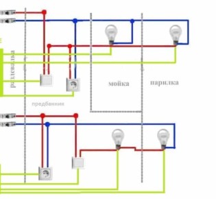 Параллельное подключение ламп в электросети дома или квартиры: инструкция и схема