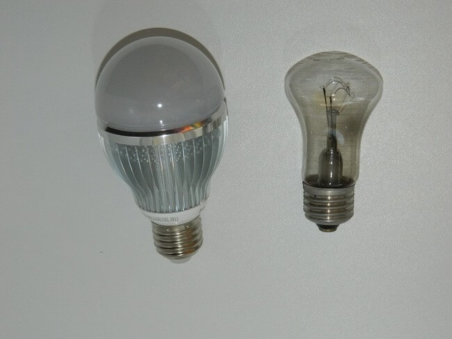 Сравнение варианты лампочек для освещения