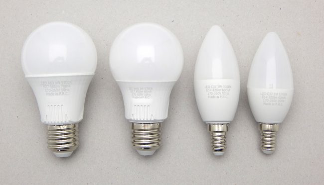 LED-светильники, выбор лампы