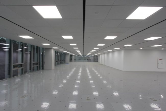 коридор, утилизация люминисцентных